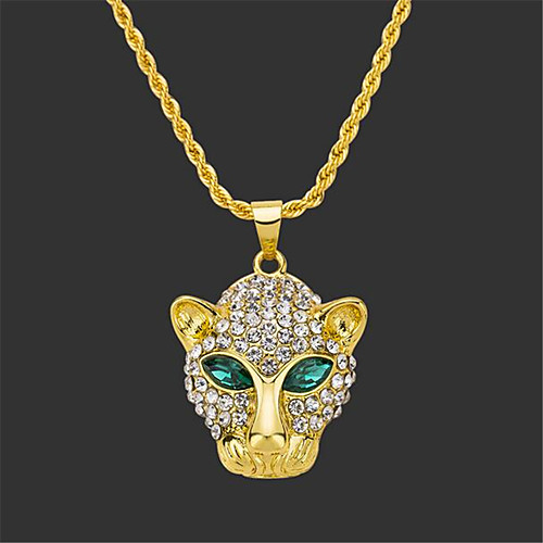 Men's Pendant Necklace Long Necklace Retro Eagle Tiger Fashion Punk Rock Zircon Gold Plated Chrome Gold Silver 75 cm Necklace Jewelry For Christmas Party Evening Street Festival
Men's Pendant Necklace Long Necklace Retro Eagle Tiger Fashion Punk Rock Zircon Gold Plated Chrome Gold Silver 75 cm Necklace Jewelry For Christmas Party Evening Street Festival