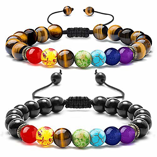 tiger eye bracelet for women - 8mm natural tigers eye stone black agate beads chakra bracelet for women, mens stress relief yoga bracelet adjustable semi-precious stone tiger eye chakra bracelet
tiger eye bracelet for women - 8mm natural tigers eye stone black agate beads chakra bracelet for women, mens stress relief yoga bracelet adjustable semi-precious stone tiger eye chakra bracelet