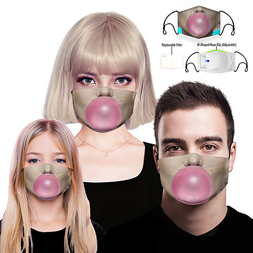 Face cover Filter Element Women's Spandex Polyester One-Size Rainbow 1pc / pack Adults Layered Breathable Daily Home Streetwear All Seasons
Face cover Filter Element Women's Spandex Polyester One-Size Rainbow 1pc / pack Adults Layered Breathable Daily Home Streetwear All Seasons