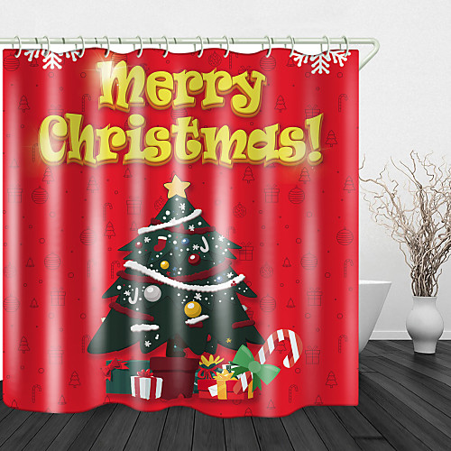 Beautiful Christmas Tree Print Waterproof Fabric Shower Curtain For Bathroom Home Decor Covered Bathtub Curtains Liner Includes With Hooks
Beautiful Christmas Tree Print Waterproof Fabric Shower Curtain For Bathroom Home Decor Covered Bathtub Curtains Liner Includes With Hooks