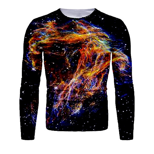 Men's T shirt Graphic Print Long Sleeve Daily Tops Basic Elegant Rainbow
Men's T shirt Graphic Print Long Sleeve Daily Tops Basic Elegant Rainbow