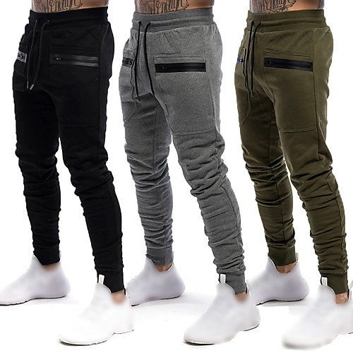 Men's Sweatpants Joggers Track Pants Bottoms Drawstring Patchwork Cotton Fitness Gym Workout Performance Running Training Breathable Soft Sweat wicking Sport Solid Colored Deep Green Black Dark Gray
Men's Sweatpants Joggers Track Pants Bottoms Drawstring Patchwork Cotton Fitness Gym Workout Performance Running Training Breathable Soft Sweat wicking Sport Solid Colored Deep Green Black Dark Gray