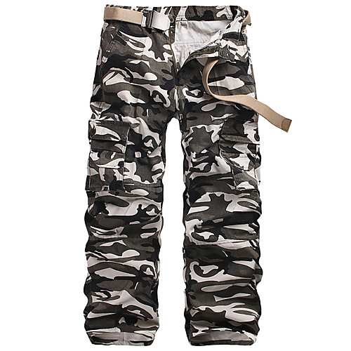 Men's Basic Outdoor Daily Tactical Cargo Pants Camouflage Full Length Classic White Army Green Gray
Men's Basic Outdoor Daily Tactical Cargo Pants Camouflage Full Length Classic White Army Green Gray