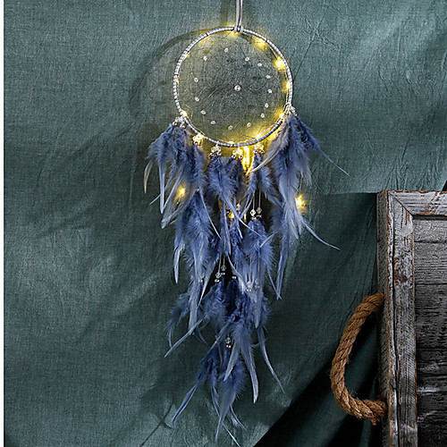 LED Feather Night Light Handmade Feather Dreamcatcher Wind Chime Ornaments Holiday Christmas Gift Decoration Valentine's Day Birthday Gift
LED Feather Night Light Handmade Feather Dreamcatcher Wind Chime Ornaments Holiday Christmas Gift Decoration Valentine's Day Birthday Gift