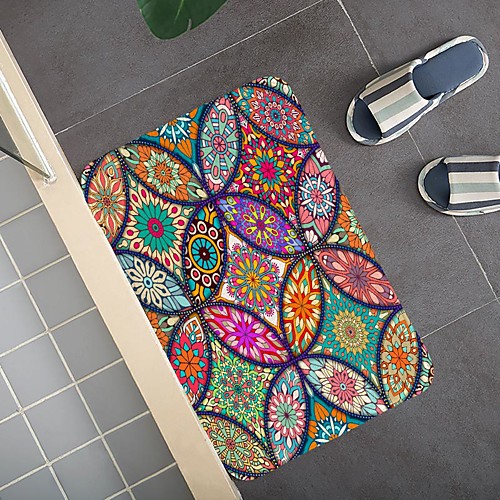 Creative 3d Printing Multicolored Floor Field Hallway Carpet And Rugs For Bedroom Living Room Carpet Kitchen Bathroom Anti-slip Floor Mats
Creative 3d Printing Multicolored Floor Field Hallway Carpet And Rugs For Bedroom Living Room Carpet Kitchen Bathroom Anti-slip Floor Mats