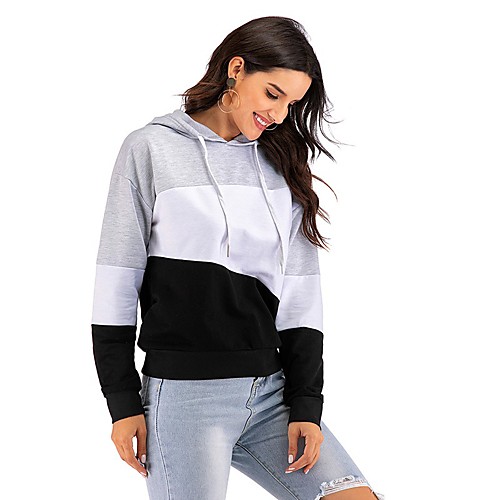 Women's Hoodie Pullover Solid Colored Daily Basic Hoodies Sweatshirts Loose Gray
Women's Hoodie Pullover Solid Colored Daily Basic Hoodies Sweatshirts Loose Gray