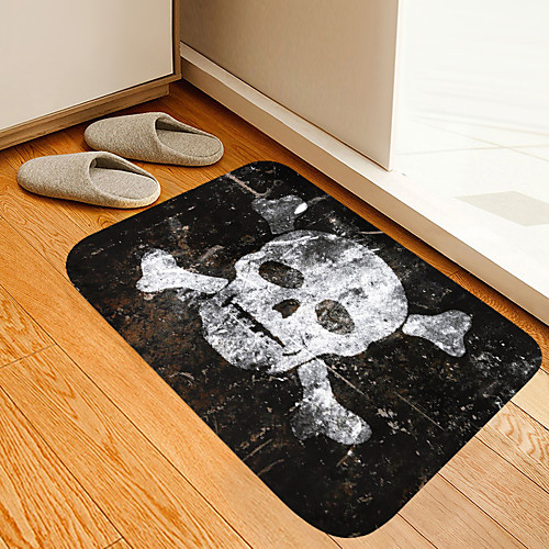 White Skull Flowers Kitten Girl Modern Bath Mats Nonwoven / Memory Foam Novelty Bathroom
White Skull Flowers Kitten Girl Modern Bath Mats Nonwoven / Memory Foam Novelty Bathroom