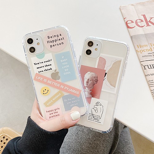 Case For Apple iPhone 7 8 7plus 8plus X XR XS XSMax SE(2020) iPhone 11 11Pro 11ProMax Shockproof Ultra-thin Pattern Back Cover Word Phrase TPU
Case For Apple iPhone 7 8 7plus 8plus X XR XS XSMax SE(2020) iPhone 11 11Pro 11ProMax Shockproof Ultra-thin Pattern Back Cover Word Phrase TPU