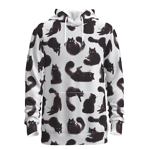 Men's Pullover Hoodie Sweatshirt Cat Graphic Hooded Weekend 3D Print Casual Hoodies Sweatshirts Long Sleeve White
Men's Pullover Hoodie Sweatshirt Cat Graphic Hooded Weekend 3D Print Casual Hoodies Sweatshirts Long Sleeve White