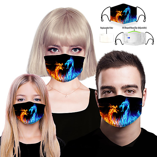 Face cover Filter Element Women's Spandex Polyester One-Size Rainbow 1pc / pack Adults Layered Breathable Daily Home Streetwear All Seasons
Face cover Filter Element Women's Spandex Polyester One-Size Rainbow 1pc / pack Adults Layered Breathable Daily Home Streetwear All Seasons