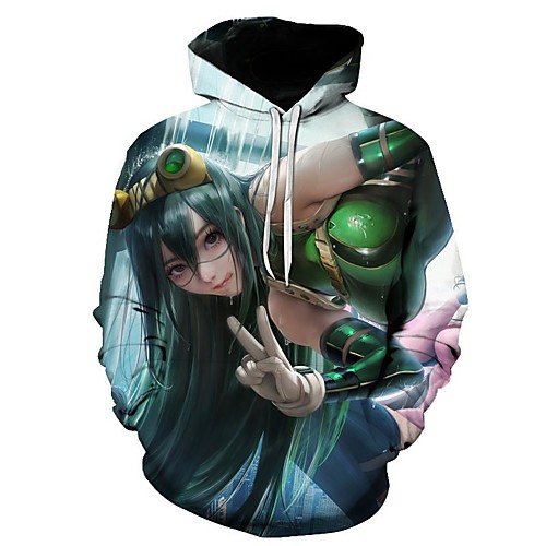 Inspired by My Hero Academia Boko No Hero Cosplay Costume Hoodie Polyster Print Printing Hoodie For Women's / Men's 
Inspired by My Hero Academia Boko No Hero Cosplay Costume Hoodie Polyster Print Printing Hoodie For Women's / Men's
