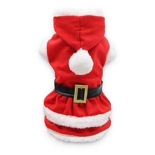 pet dog christmas costume girl xmas dress puppy santa claus shirts for small dogs, large
pet dog christmas costume girl xmas dress puppy santa claus shirts for small dogs, large