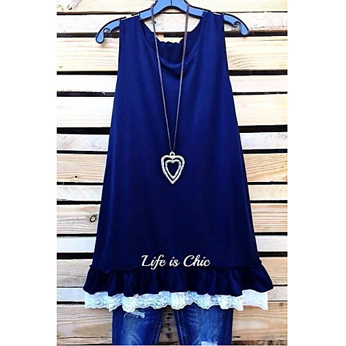 Women's A Line Dress Short Mini Dress Blue Purple Dusty Blue Black Sleeveless Solid Color Letter Print Fall Round Neck Casual Loose 2021 S M L XL XXL 3XL 4XL 5XL
Women's A Line Dress Short Mini Dress Blue Purple Dusty Blue Black Sleeveless Solid Color Letter Print Fall Round Neck Casual Loose 2021 S M L XL XXL 3XL 4XL 5XL