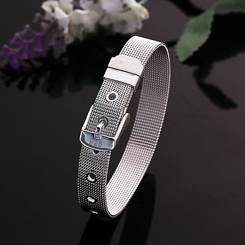 Bracelet Classic Fashion Fashion Copper Bracelet Jewelry Silver For Gift Date Festival / Silver Plated
Bracelet Classic Fashion Fashion Copper Bracelet Jewelry Silver For Gift Date Festival / Silver Plated