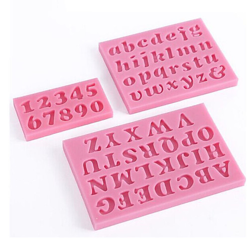 Cake Decorating Tools Silicone Chocolate Mold Letter And Number Fondant Molds Cookies Bakeware Tools
Cake Decorating Tools Silicone Chocolate Mold Letter And Number Fondant Molds Cookies Bakeware Tools