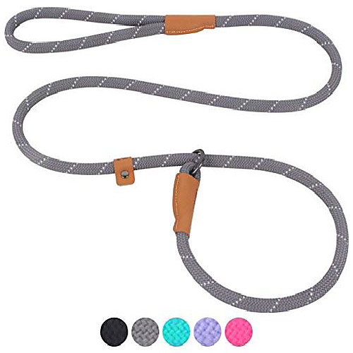 slip lead dog leash, reflective mountain climbing rope leash, dog training leash –2 sizes
slip lead dog leash, reflective mountain climbing rope leash, dog training leash –2 sizes