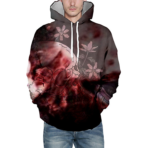 Men's Pullover Hoodie Sweatshirt Graphic Skull Hooded Halloween Daily Going out Casual Hoodies Sweatshirts Brown
Men's Pullover Hoodie Sweatshirt Graphic Skull Hooded Halloween Daily Going out Casual Hoodies Sweatshirts Brown