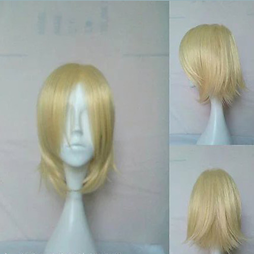 Yuri!!! on ICE Yuri Plisetsky Cosplay Wigs Men's Layered Haircut 12 inch Heat Resistant Fiber Straight Blonde Teen Adults' Anime Wig
Yuri!!! on ICE Yuri Plisetsky Cosplay Wigs Men's Layered Haircut 12 inch Heat Resistant Fiber Straight Blonde Teen Adults' Anime Wig