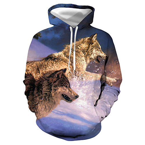 Men's Pullover Hoodie Sweatshirt Graphic Animal Hooded Daily Club Casual Hoodies Sweatshirts Blue
Men's Pullover Hoodie Sweatshirt Graphic Animal Hooded Daily Club Casual Hoodies Sweatshirts Blue