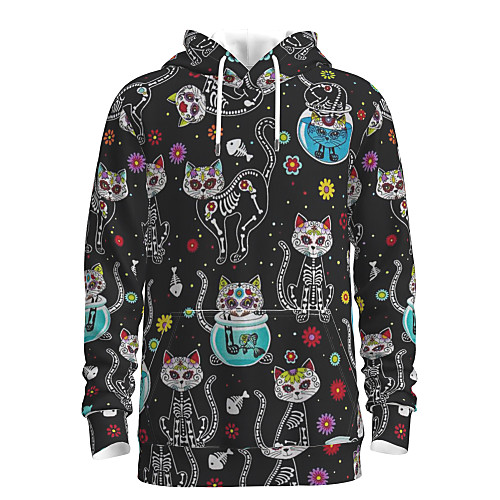 Men's Pullover Hoodie Sweatshirt Cat Graphic Hooded Weekend 3D Print Basic Casual Hoodies Sweatshirts Long Sleeve Black
Men's Pullover Hoodie Sweatshirt Cat Graphic Hooded Weekend 3D Print Basic Casual Hoodies Sweatshirts Long Sleeve Black