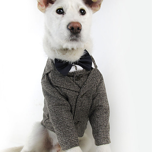 Dog Tuxedo T-shirts Solid Colored Casual / Daily Cute Christmas Party Dog Clothes Puppy Clothes Dog Outfits Breathable Black Khaki Costume for Girl and Boy Dog Fabric XS S M L XL XXL
Dog Tuxedo T-shirts Solid Colored Casual / Daily Cute Christmas Party Dog Clothes Puppy Clothes Dog Outfits Breathable Black Khaki Costume for Girl and Boy Dog Fabric XS S M L XL XXL