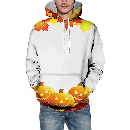 Men's Pullover Hoodie Sweatshirt Graphic Hooded Halloween Daily 3D Print Halloween Hoodies Sweatshirts White
Men's Pullover Hoodie Sweatshirt Graphic Hooded Halloween Daily 3D Print Halloween Hoodies Sweatshirts White