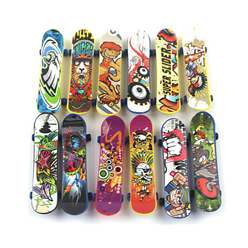 12 pcs Finger skateboards Mini fingerboards Finger Toys Plastic Professional Office Desk Toys Cool Kid's Teen Unisex Party Favors for Kid's Gifts
12 pcs Finger skateboards Mini fingerboards Finger Toys Plastic Professional Office Desk Toys Cool Kid's Teen Unisex Party Favors for Kid's Gifts