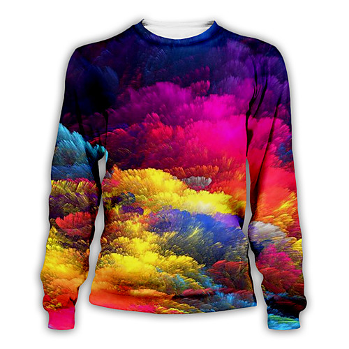 Men's Pullover Sweatshirt Graphic Round Neck Daily Weekend Party Casual Hoodies Sweatshirts Rainbow
Men's Pullover Sweatshirt Graphic Round Neck Daily Weekend Party Casual Hoodies Sweatshirts Rainbow