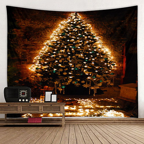 Glowing Christmas Tree Digital Printed Tapestry Classic Theme Wall Decor 100% Polyester Contemporary Wall Art Wall Tapestries Decoration
Glowing Christmas Tree Digital Printed Tapestry Classic Theme Wall Decor 100% Polyester Contemporary Wall Art Wall Tapestries Decoration