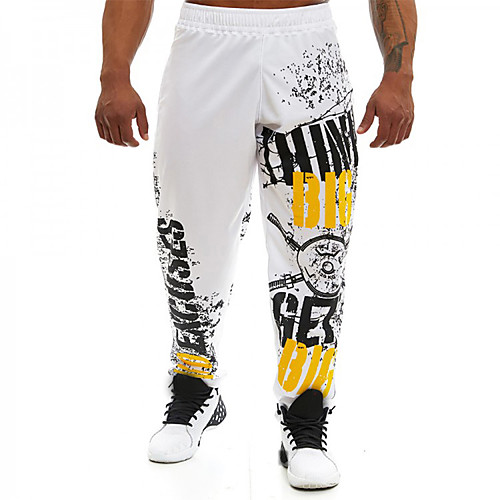 Men's Sweatpants Joggers Track Pants Bottoms Drawstring Fitness Gym Workout Performance Running Training Breathable Soft Sweat wicking Sport White Black Red Blue / Micro-elastic
Men's Sweatpants Joggers Track Pants Bottoms Drawstring Fitness Gym Workout Performance Running Training Breathable Soft Sweat wicking Sport White Black Red Blue / Micro-elastic