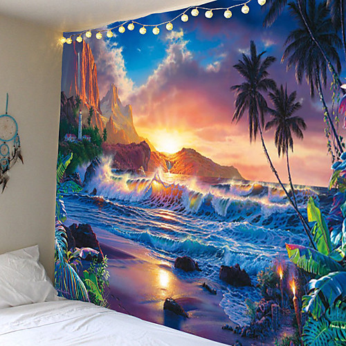 Beach Theme / Classic Theme Wall Decor 100% Polyester Classic / Modern Wall Art, 150100 cm Decoration
Beach Theme / Classic Theme Wall Decor 100% Polyester Classic / Modern Wall Art, 150100 cm Decoration