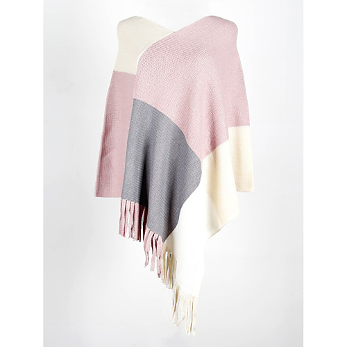 Women's Cloak / Capes Daily Fall & Winter Long Coat V Neck Regular Fit Basic Jacket Long Sleeve Color Block Tassel Fringe Blushing Pink Camel
Women's Cloak / Capes Daily Fall & Winter Long Coat V Neck Regular Fit Basic Jacket Long Sleeve Color Block Tassel Fringe Blushing Pink Camel