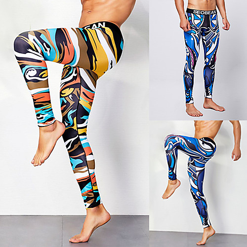 SEOBEAN Men's Running Tights Leggings Compression Pants Sports & Outdoor Underwear Base Layer Tights Winter Fitness Gym Workout Running Jogging Moisture Wicking Breathable Soft Sport Yellow Blue
SEOBEAN Men's Running Tights Leggings Compression Pants Sports & Outdoor Underwear Base Layer Tights Winter Fitness Gym Workout Running Jogging Moisture Wicking Breathable Soft Sport Yellow Blue