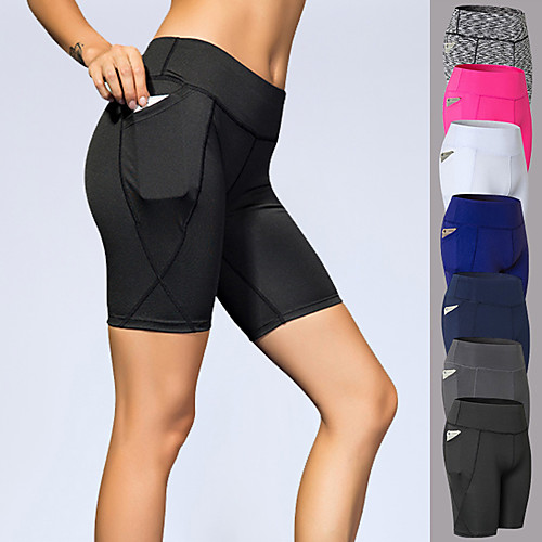 YUERLIAN Women's High Waist Compression Shorts Athletic Underwear Bottoms with Phone Pocket Spandex Fitness Gym Workout Performance Running Training Tummy Control Butt Lift Breathable Sport White
YUERLIAN Women's High Waist Compression Shorts Athletic Underwear Bottoms with Phone Pocket Spandex Fitness Gym Workout Performance Running Training Tummy Control Butt Lift Breathable Sport White