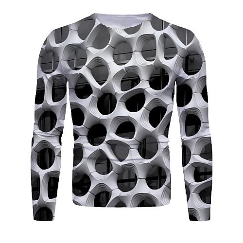 Men's T shirt Shirt Graphic Print Long Sleeve Daily Tops Basic Elegant Round Neck Gray
Men's T shirt Shirt Graphic Print Long Sleeve Daily Tops Basic Elegant Round Neck Gray