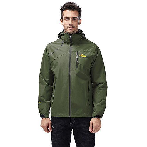 Men's Hiking Jacket Hoodie Jacket Autumn / Fall Spring Summer Outdoor Thermal Warm Waterproof Windproof Breathable 3-in-1 Jacket Camping / Hiking Hunting Climbing Black Army Green Blue
Men's Hiking Jacket Hoodie Jacket Autumn / Fall Spring Summer Outdoor Thermal Warm Waterproof Windproof Breathable 3-in-1 Jacket Camping / Hiking Hunting Climbing Black Army Green Blue