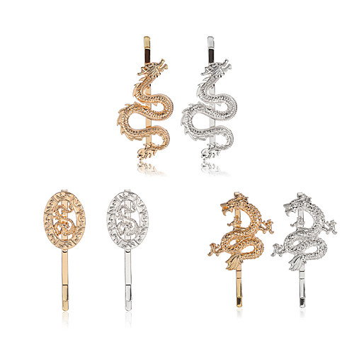 Women's For Christmas Halloween Street Masquerade Dragons Retro Alloy Golden Silver 3pcs
Women's For Christmas Halloween Street Masquerade Dragons Retro Alloy Golden Silver 3pcs