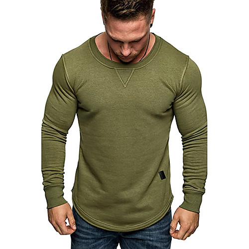 Men's Pullover Sweatshirt Solid Color Round Neck non-printing Basic Hoodies Sweatshirts Long Sleeve Gray Green Black
Men's Pullover Sweatshirt Solid Color Round Neck non-printing Basic Hoodies Sweatshirts Long Sleeve Gray Green Black