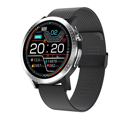 JSBP HRC06 Smartwatch Fitness Running Watch Bluetooth ECGPPG Pedometer Call Reminder Waterproof Touch Screen Heart Rate Monitor IP 67 45mm Watch Case for Android iOS Men Women / Sports
JSBP HRC06 Smartwatch Fitness Running Watch Bluetooth ECGPPG Pedometer Call Reminder Waterproof Touch Screen Heart Rate Monitor IP 67 45mm Watch Case for Android iOS Men Women / Sports