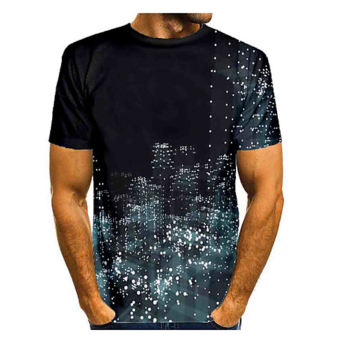 Men's T shirt Shirt 3D Print Graphic Abstract Short Sleeve Daily Tops Basic Round Neck Black
Men's T shirt Shirt 3D Print Graphic Abstract Short Sleeve Daily Tops Basic Round Neck Black