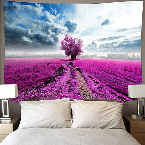 Wall Tapestry Art Decor Blanket Curtain Picnic Tablecloth Hanging Home Bedroom Living Room Dorm Decoration Polyester Blue Sky White Cloud Purple Tree View
Wall Tapestry Art Decor Blanket Curtain Picnic Tablecloth Hanging Home Bedroom Living Room Dorm Decoration Polyester Blue Sky White Cloud Purple Tree View