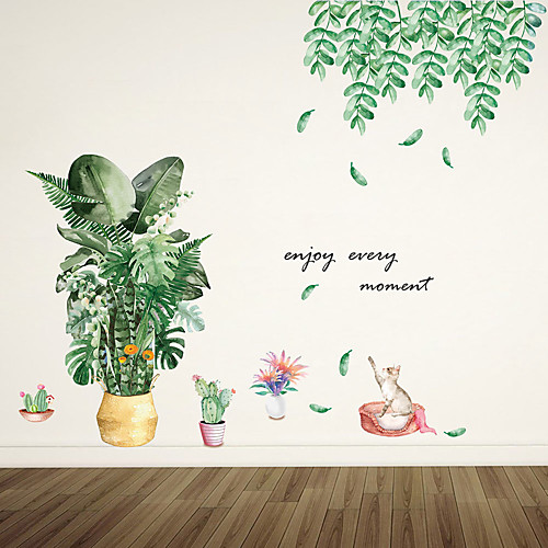 WallDecals Decor Vinyl DIY Green Tree Leaves Wall Stickers Removable Waterproof Wallpaper Decals Art Easy Peel & Stick for Kids Room Living Room Bedroom 30904CM
WallDecals Decor Vinyl DIY Green Tree Leaves Wall Stickers Removable Waterproof Wallpaper Decals Art Easy Peel & Stick for Kids Room Living Room Bedroom 30904CM