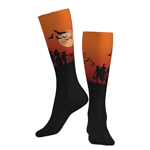 Compression Socks Long Socks Over the Calf Socks Athletic Sports Socks Cycling Socks Women's Men's Bike / Cycling Breathable Soft Comfortable 1 Pair Graphic Gradient Cotton Orange S M / Stretchy
Compression Socks Long Socks Over the Calf Socks Athletic Sports Socks Cycling Socks Women's Men's Bike / Cycling Breathable Soft Comfortable 1 Pair Graphic Gradient Cotton Orange S M / Stretchy