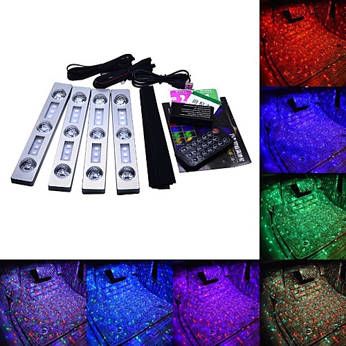 Car LED Foot USB Atmosphere Ambient 18/36LED DJ Light Mixed Colorful Music Rhythm Sound Voice Control Starry Lamp
Car LED Foot USB Atmosphere Ambient 18/36LED DJ Light Mixed Colorful Music Rhythm Sound Voice Control Starry Lamp