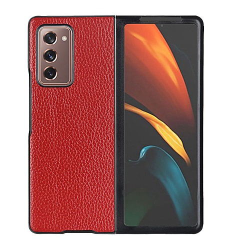 Phone Case For Samsung Galaxy Z Fold 2 Shockproof Flip Full Body Cases Litchi Pattern Genuine Leather Case
Phone Case For Samsung Galaxy Z Fold 2 Shockproof Flip Full Body Cases Litchi Pattern Genuine Leather Case