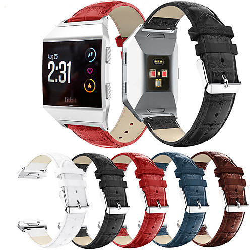 Crocodile Pattern Genuine Leather Replacement Watch Band Bracelet Wrist Strap for Fitbit ionic
Crocodile Pattern Genuine Leather Replacement Watch Band Bracelet Wrist Strap for Fitbit ionic