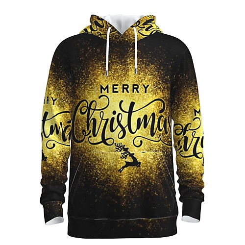 Men's Pullover Hoodie Sweatshirt Graphic 3D Ugly Christmas Hooded Daily 3D Print Basic Christmas Hoodies Sweatshirts Long Sleeve Black / Letter
Men's Pullover Hoodie Sweatshirt Graphic 3D Ugly Christmas Hooded Daily 3D Print Basic Christmas Hoodies Sweatshirts Long Sleeve Black / Letter