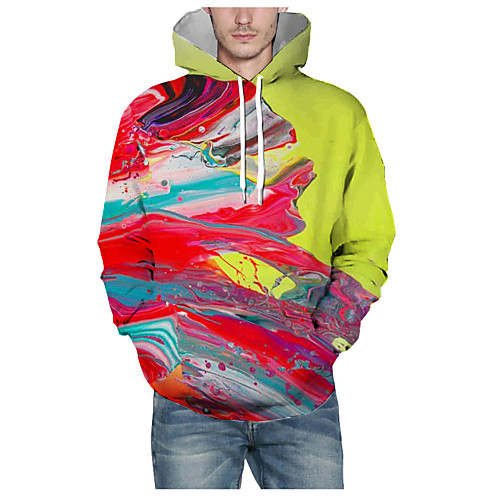 Men's Pullover Hoodie Sweatshirt Graphic 3D Hooded Daily 3D Print Basic Hoodies Sweatshirts Long Sleeve Rainbow
Men's Pullover Hoodie Sweatshirt Graphic 3D Hooded Daily 3D Print Basic Hoodies Sweatshirts Long Sleeve Rainbow