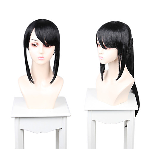 Cosplay Cosplay Cosplay Wigs Women's Side bangs 80 inch Heat Resistant Fiber Matte Black Adults' Anime Wig
Cosplay Cosplay Cosplay Wigs Women's Side bangs 80 inch Heat Resistant Fiber Matte Black Adults' Anime Wig