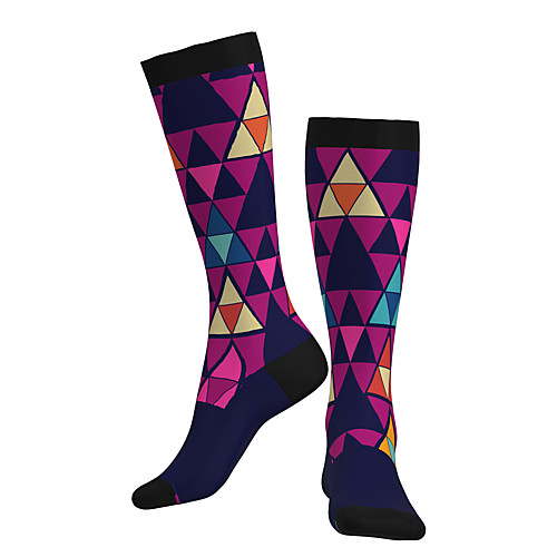Compression Socks Long Socks Over the Calf Socks Athletic Sports Socks Cycling Socks Women's Men's Bike / Cycling Breathable Soft Comfortable 1 Pair Geometic Cotton Purple S M L / Stretchy
Compression Socks Long Socks Over the Calf Socks Athletic Sports Socks Cycling Socks Women's Men's Bike / Cycling Breathable Soft Comfortable 1 Pair Geometic Cotton Purple S M L / Stretchy